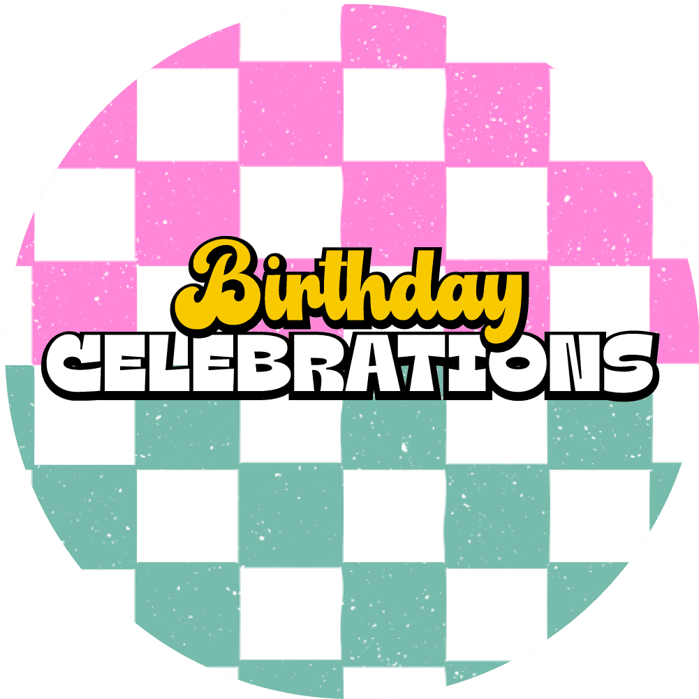 Birthday celebrations badge