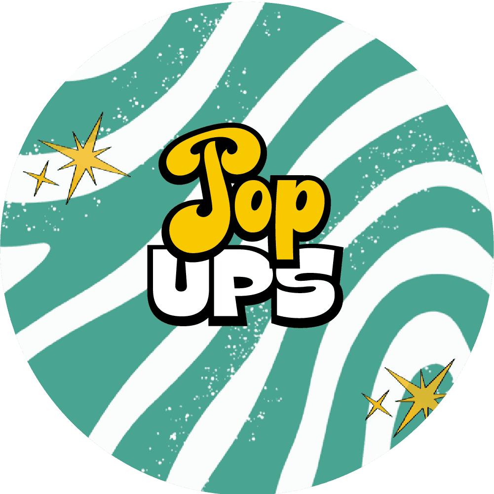 Pop up events badge